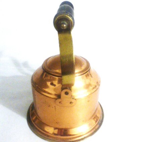 Unmarked COPPER TEA KETTLE Teapot Copper Tea Pot Vintage Teapot Vintage Kettle - Picture 6 of 8